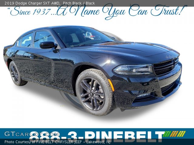 2019 Dodge Charger SXT AWD in Pitch Black