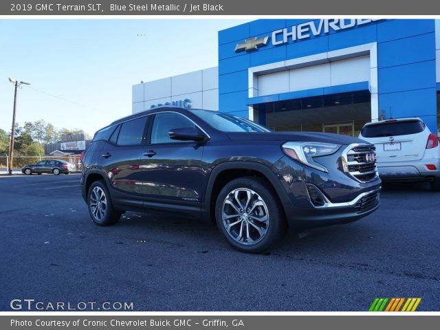 2019 GMC Terrain SLT in Blue Steel Metallic