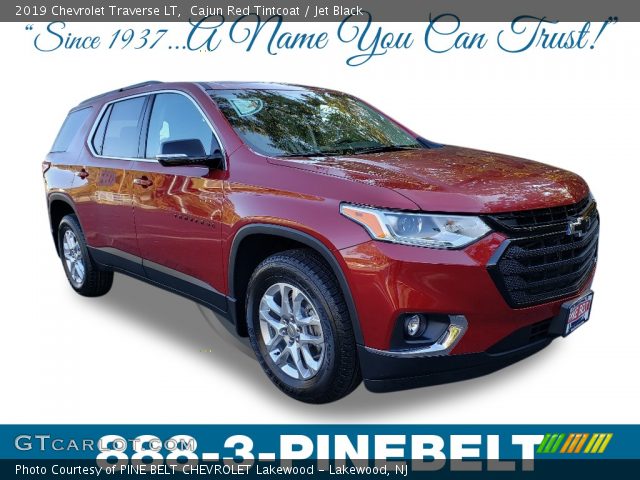2019 Chevrolet Traverse LT in Cajun Red Tintcoat