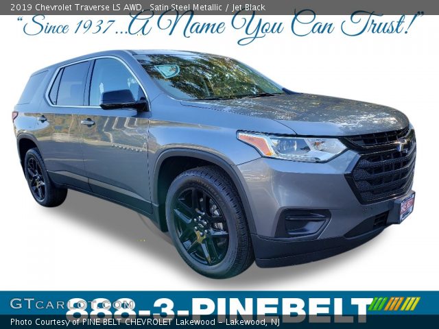 2019 Chevrolet Traverse LS AWD in Satin Steel Metallic