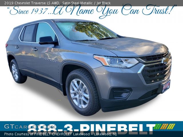 2019 Chevrolet Traverse LS AWD in Satin Steel Metallic