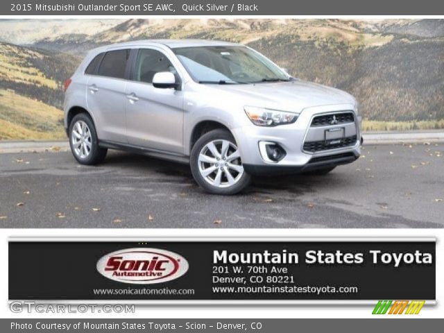 2015 Mitsubishi Outlander Sport SE AWC in Quick Silver
