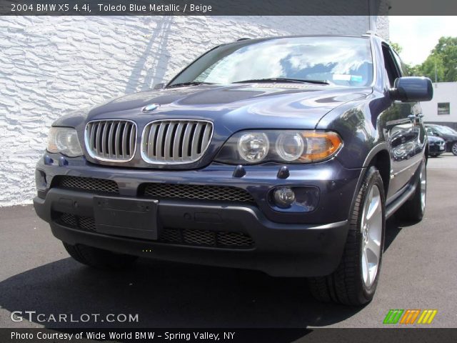 2004 BMW X5 4.4i in Toledo Blue Metallic