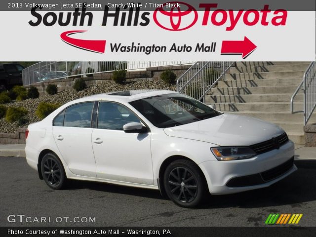 2013 Volkswagen Jetta SE Sedan in Candy White