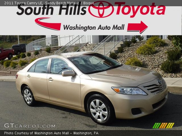 2011 Toyota Camry LE in Sandy Beach Metallic