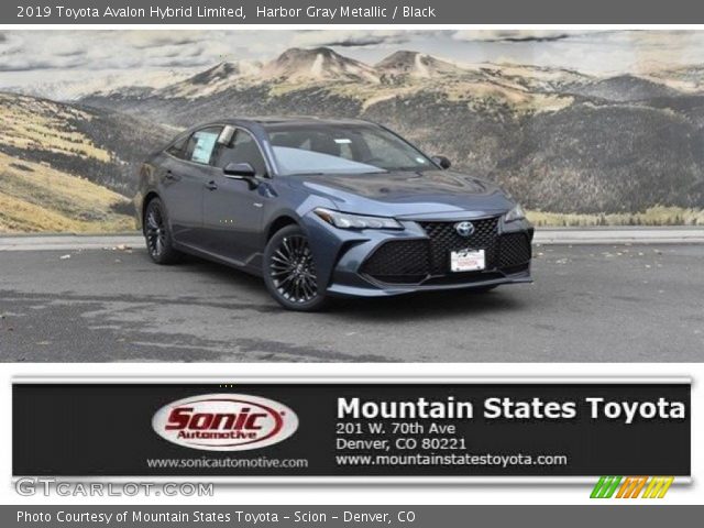 2019 Toyota Avalon Hybrid Limited in Harbor Gray Metallic