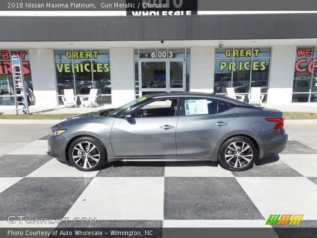 2018 Nissan Maxima Platinum in Gun Metallic