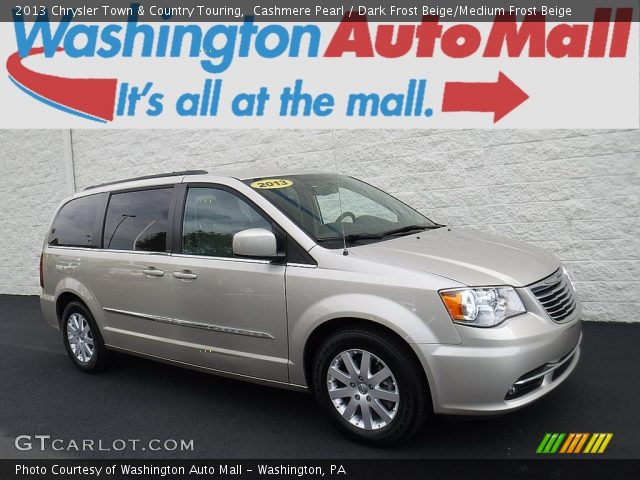 2013 Chrysler Town & Country Touring in Cashmere Pearl