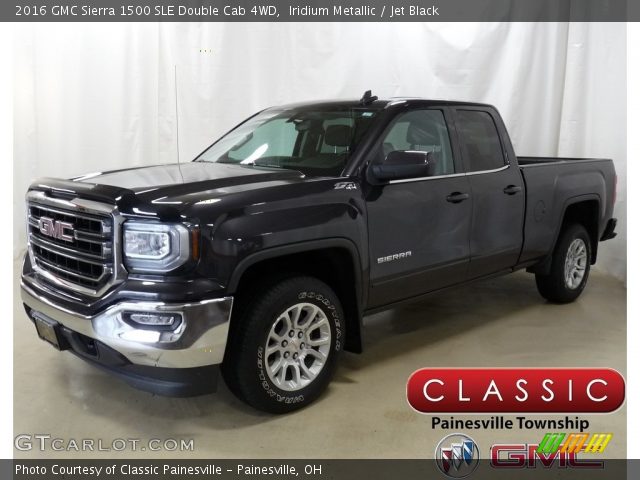 2016 GMC Sierra 1500 SLE Double Cab 4WD in Iridium Metallic