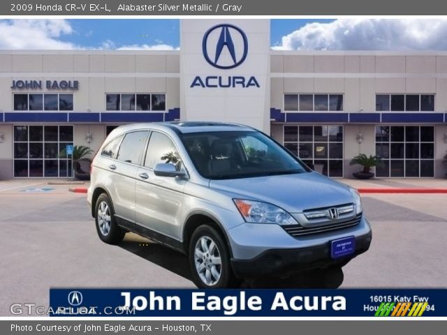 2009 Honda CR-V EX-L in Alabaster Silver Metallic