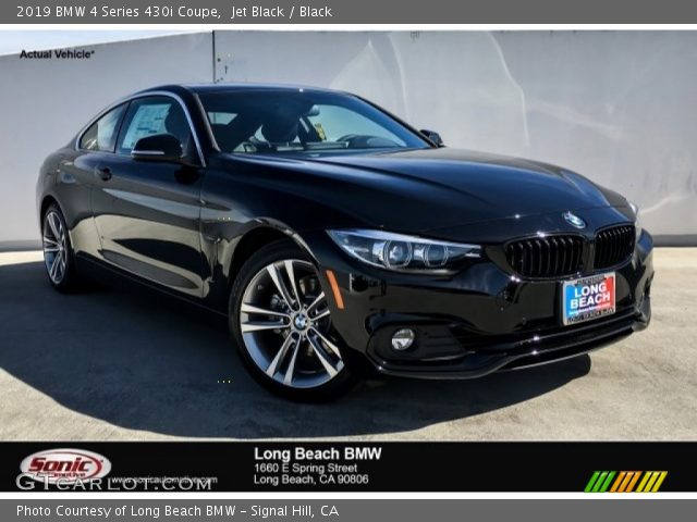 2019 BMW 4 Series 430i Coupe in Jet Black