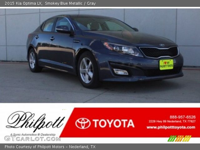 2015 Kia Optima LX in Smokey Blue Metallic