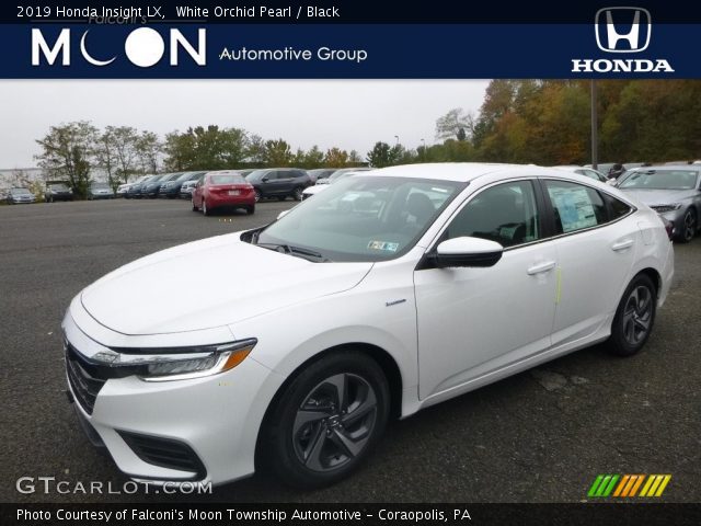 2019 Honda Insight LX in White Orchid Pearl