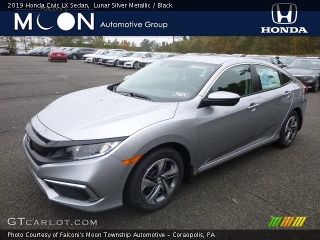 2019 Honda Civic LX Sedan in Lunar Silver Metallic