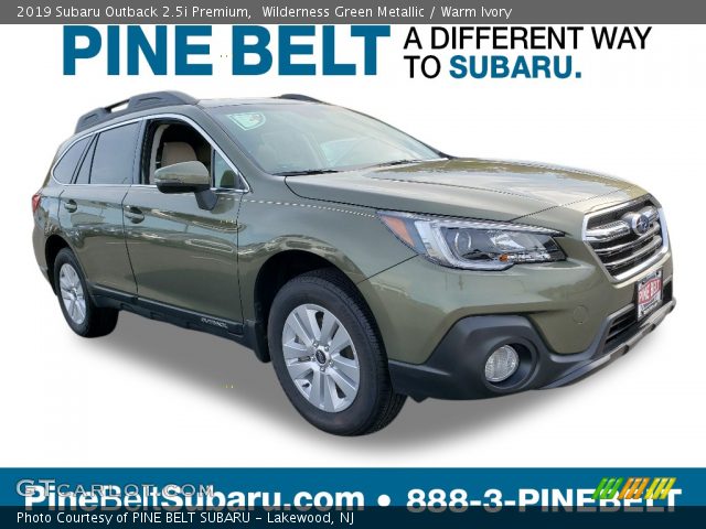 2019 Subaru Outback 2.5i Premium in Wilderness Green Metallic