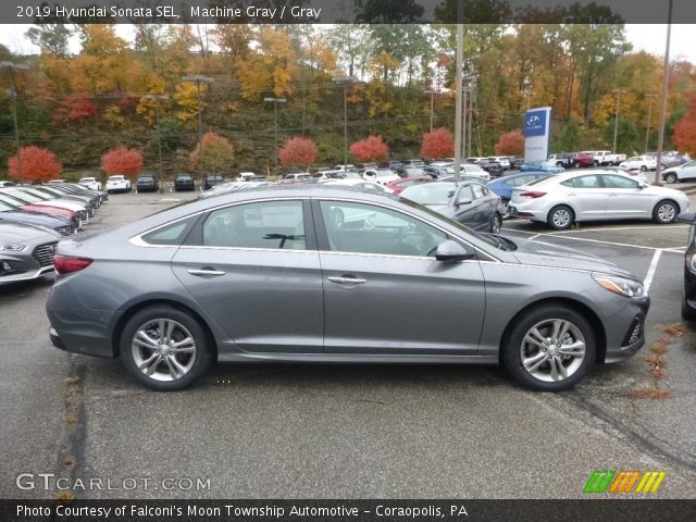 2019 Hyundai Sonata SEL in Machine Gray