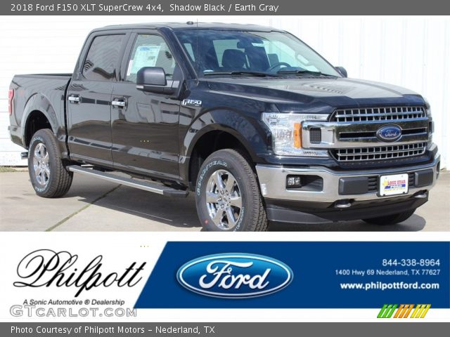 2018 Ford F150 XLT SuperCrew 4x4 in Shadow Black