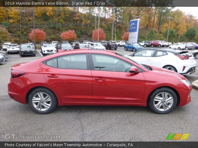 2019 Hyundai Elantra Value Edition in Scarlet Red