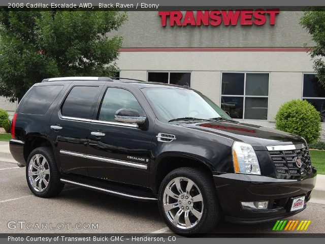 2008 Cadillac Escalade AWD in Black Raven