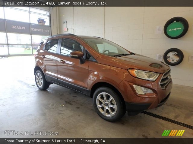 2018 Ford EcoSport SE 4WD in Canyon Ridge