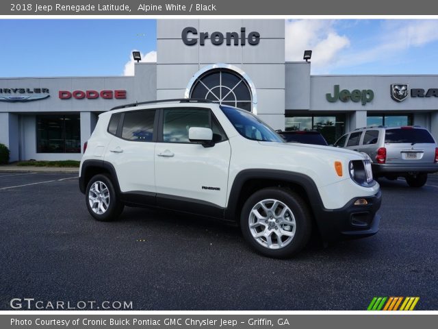 2018 Jeep Renegade Latitude in Alpine White