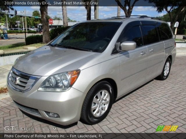 2008 Honda Odyssey EX-L in Silver Pearl Metallic