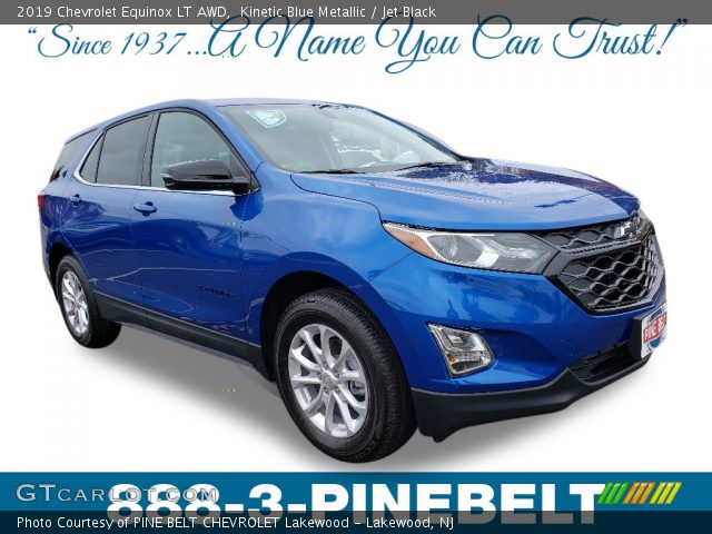 2019 Chevrolet Equinox LT AWD in Kinetic Blue Metallic