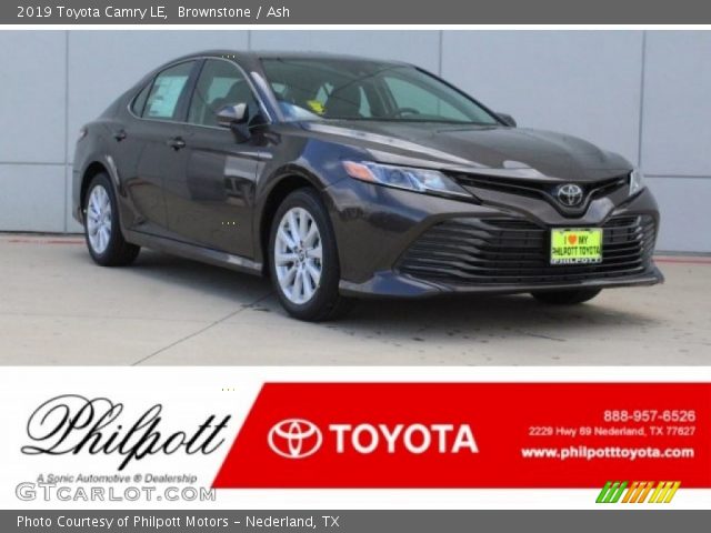2019 Toyota Camry LE in Brownstone