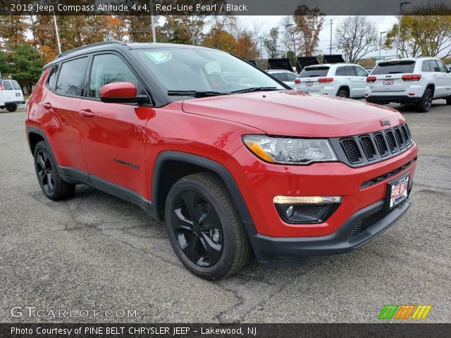2019 Jeep Compass Altitude 4x4 in Red-Line Pearl