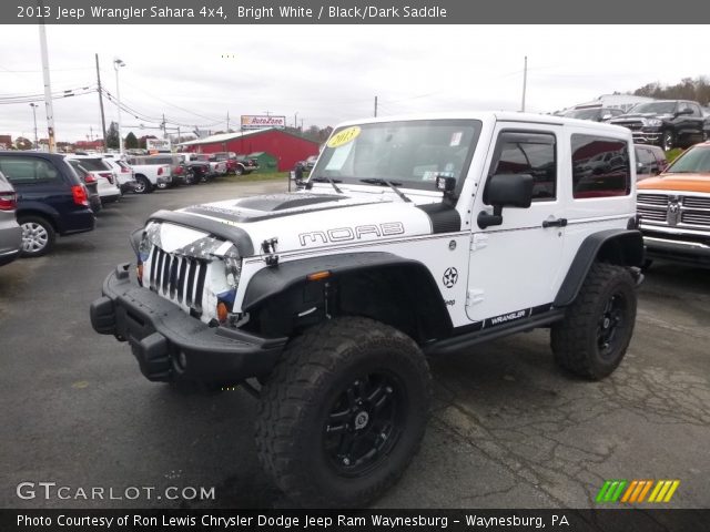 2013 Jeep Wrangler Sahara 4x4 in Bright White