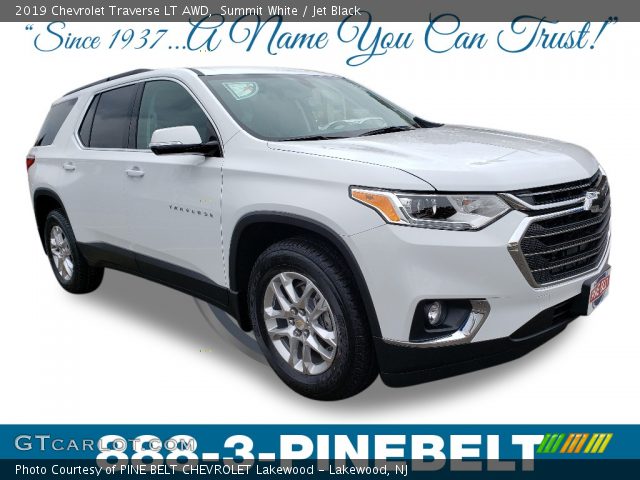 2019 Chevrolet Traverse LT AWD in Summit White