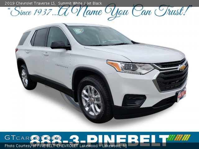 2019 Chevrolet Traverse LS in Summit White