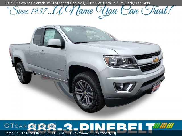 2019 Chevrolet Colorado WT Extended Cab 4x4 in Silver Ice Metallic