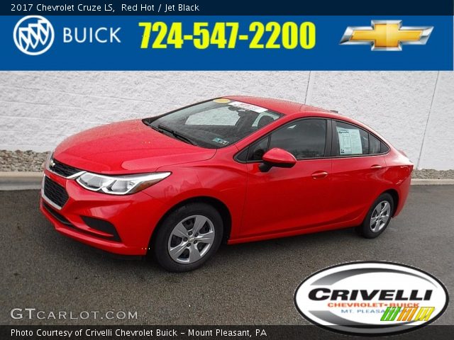 2017 Chevrolet Cruze LS in Red Hot