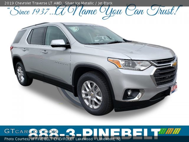 2019 Chevrolet Traverse LT AWD in Silver Ice Metallic