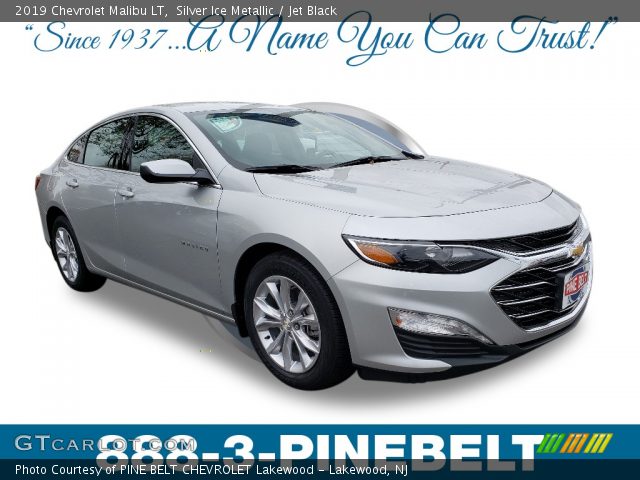 2019 Chevrolet Malibu LT in Silver Ice Metallic