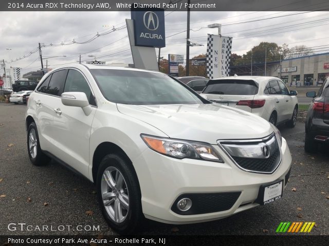 2014 Acura RDX Technology AWD in White Diamond Pearl