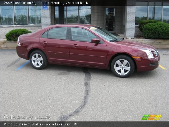 2006 Ford Fusion SE in Redfire Metallic