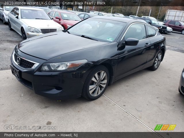 2010 Honda Accord LX-S Coupe in Crystal Black Pearl