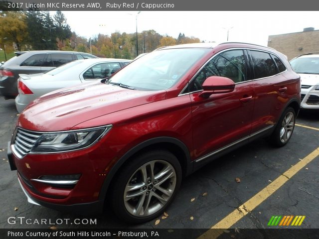 2017 Lincoln MKC Reserve AWD in Ruby Red