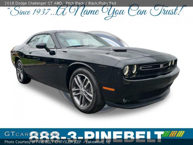 2018 Dodge Challenger GT AWD in Pitch Black
