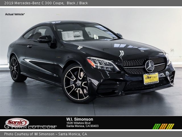 2019 Mercedes-Benz C 300 Coupe in Black