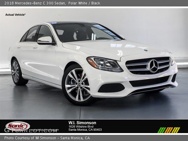 2018 Mercedes-Benz C 300 Sedan in Polar White