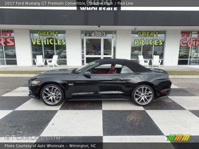 2017 Ford Mustang GT Premium Convertible in Shadow Black