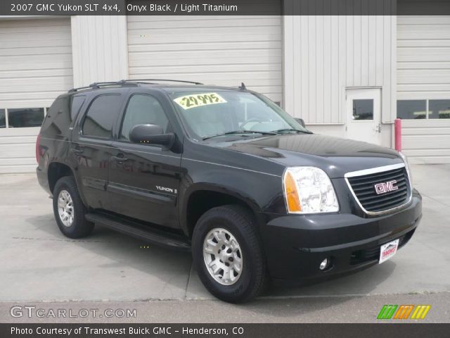 2007 GMC Yukon SLT 4x4 in Onyx Black
