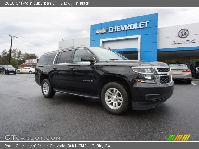 2018 Chevrolet Suburban LT in Black