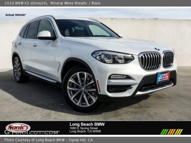 2019 BMW X3 sDrive30i in Mineral White Metallic