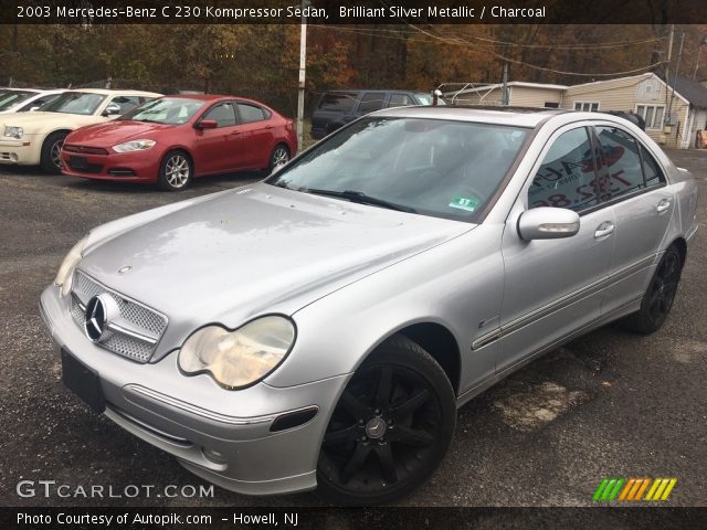 2003 Mercedes-Benz C 230 Kompressor Sedan in Brilliant Silver Metallic