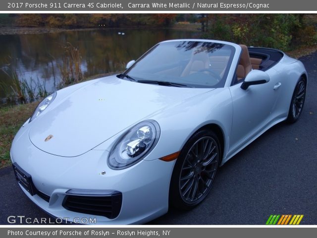 2017 Porsche 911 Carrera 4S Cabriolet in Carrara White Metallic