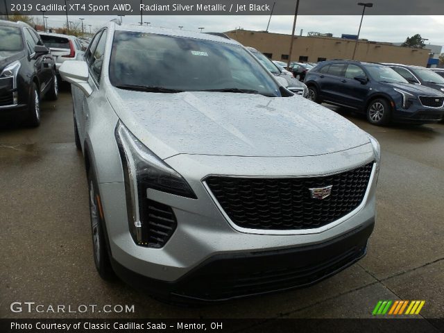 2019 Cadillac XT4 Sport AWD in Radiant Silver Metallic
